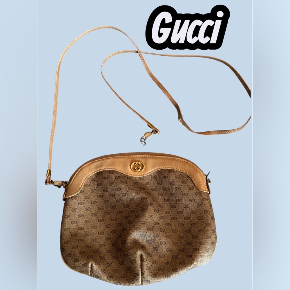 Vintage Gucci Accessory Collection Micro-GG Crossbody - PROJECT PIECE